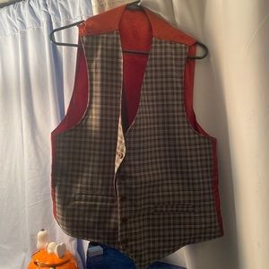 Multi color vest casual